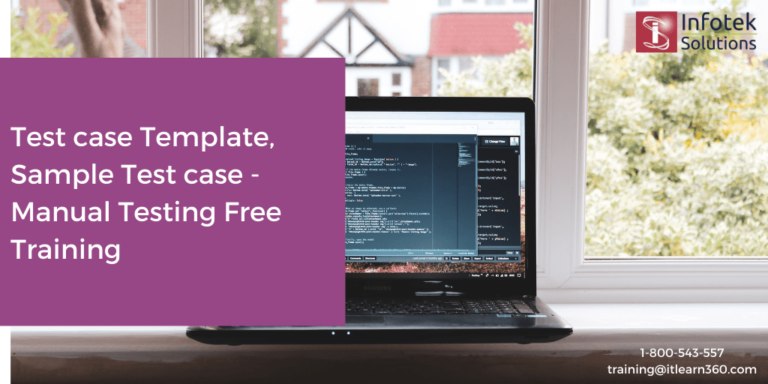 Test case Template, Sample Test case – Manual Testing Free Training ...