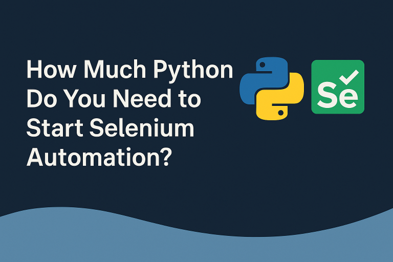 How to get started with selenium python for test automation